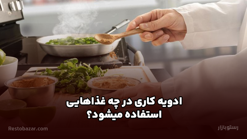 ادویه کاری در چه غذاهایی استفاده میشود؟