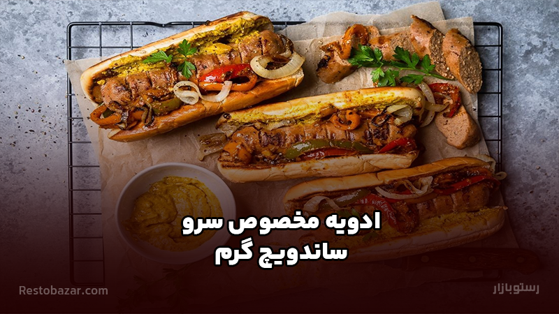 ادویه مخصوص سرو ساندویچ گرم