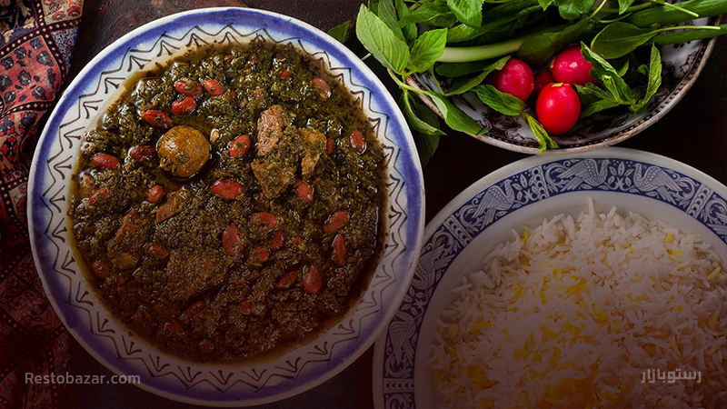 قرمه سبزی پرفروش ترین غذای منوی رستوران