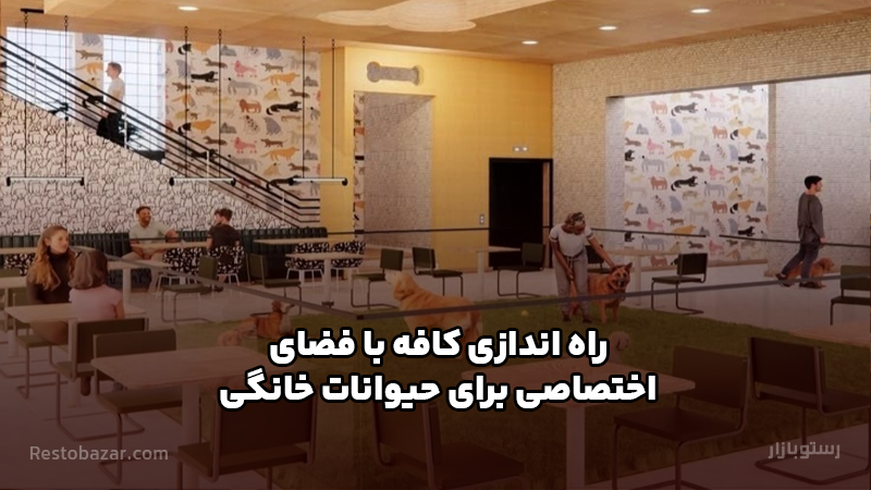 راه اندازی کافه با فضای اختصاصی برای حیوانات خانگی