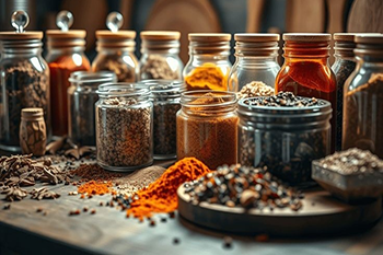 انواع ادویه فست فودی