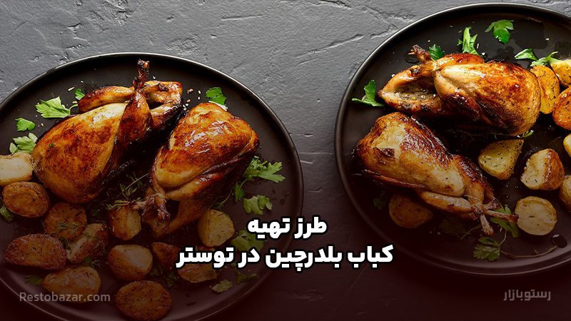 طرز تهیه بلدرچین بریان در توستر